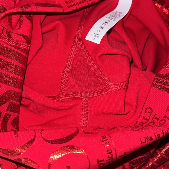 Lululemon Wunder Under High-Rise Tight 28” Full-On Luxtreme Manifesto 20YR. NWOT - Picture 9 of 12